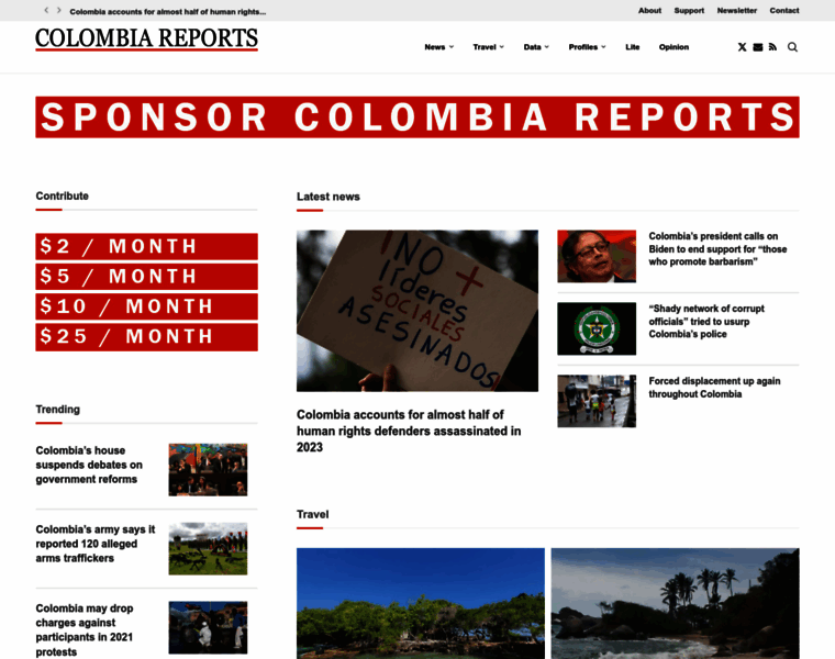 Colombiareports.com thumbnail