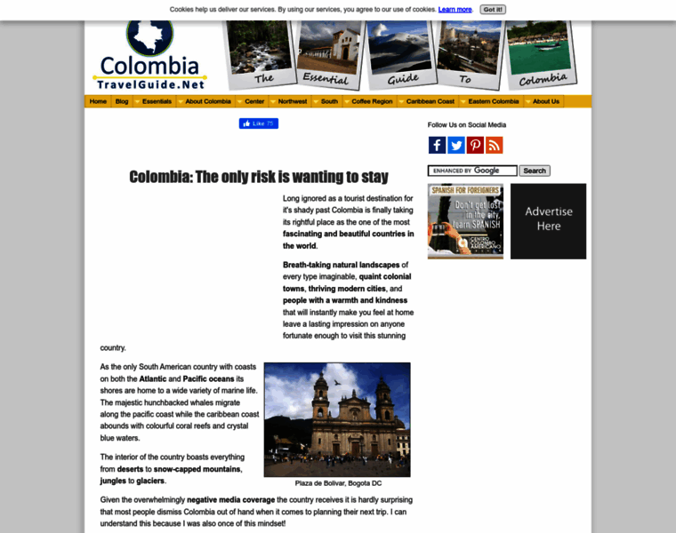 Colombiatravelguide.net thumbnail