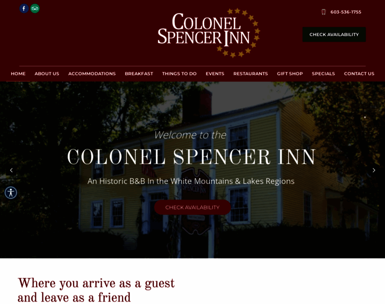 Colonelspencerbb.com thumbnail