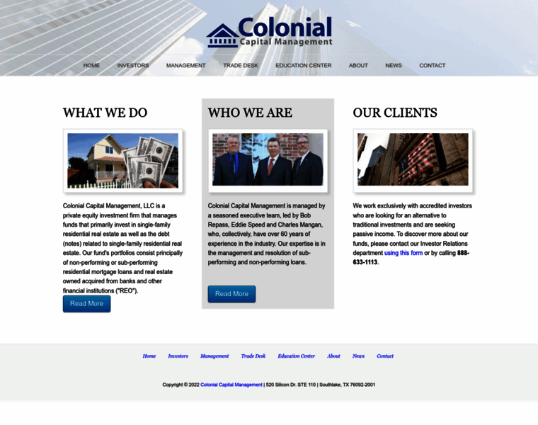 Colonialcapitalmanagement.com thumbnail