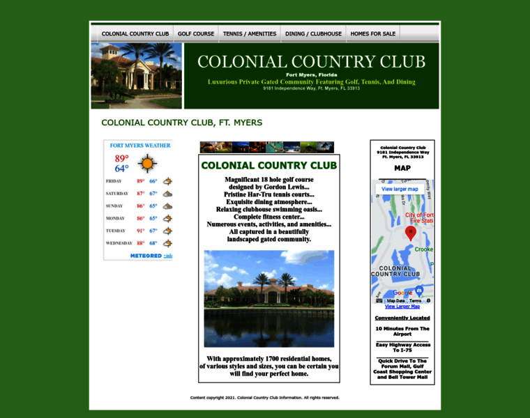Colonialcountryclub.us thumbnail
