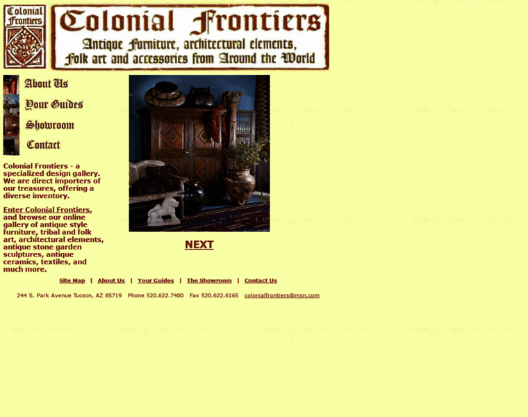 Colonialfrontiers.com thumbnail