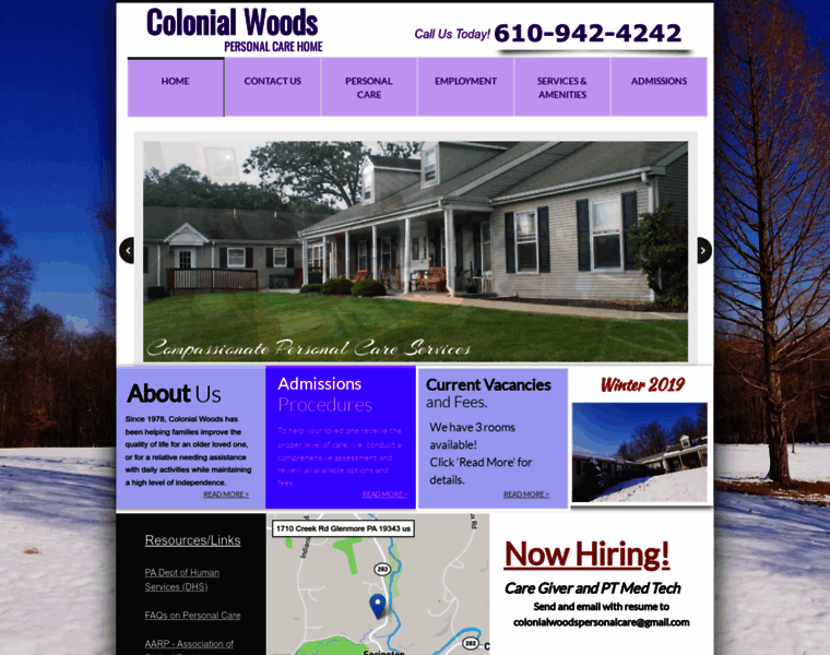 Colonialwoodspersonalcare.com thumbnail