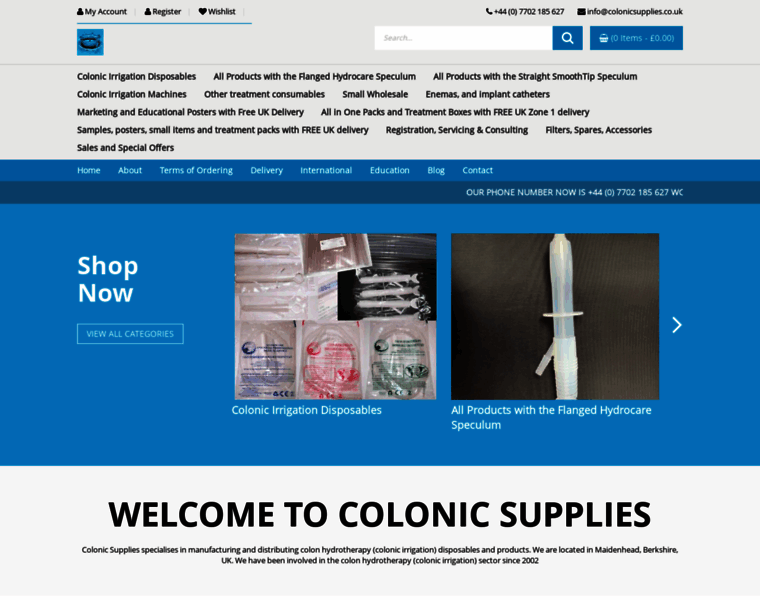 Colonicsupplies.co.uk thumbnail