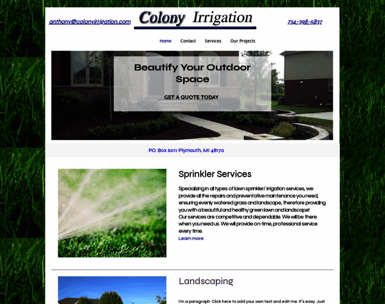 Colonyirrigation.com thumbnail