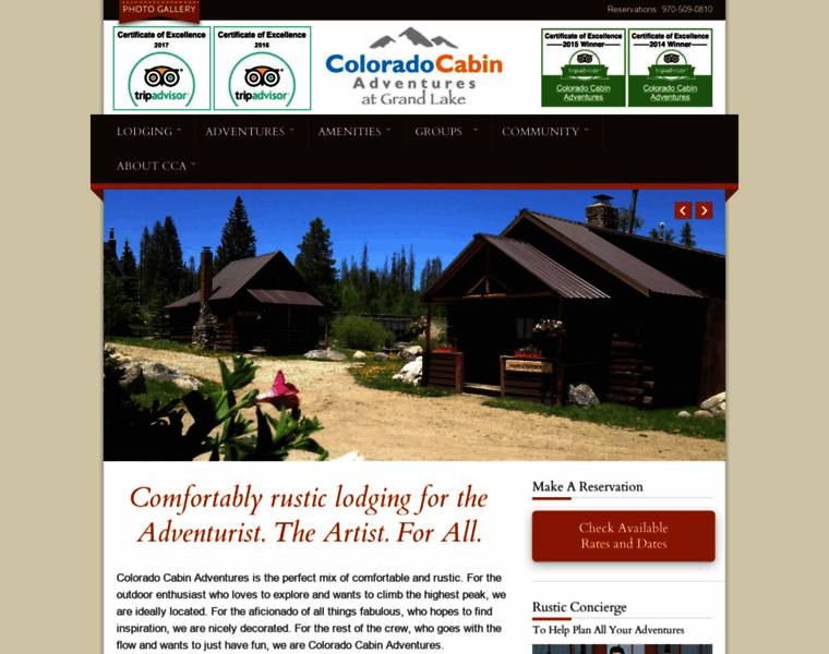 Coloradocabinadventures.com thumbnail