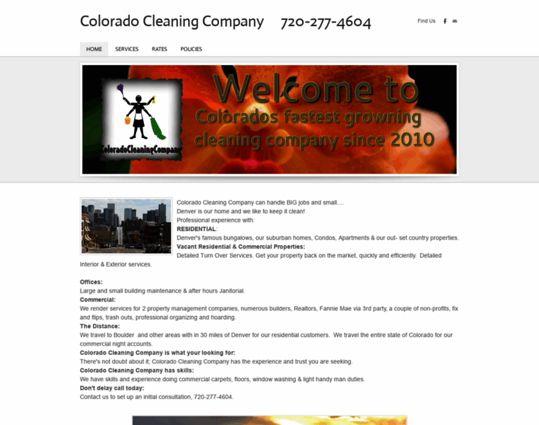 Coloradocleaningcompany.com thumbnail