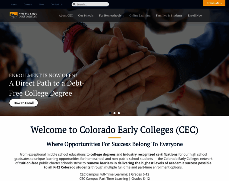 Coloradoearlycolleges.org thumbnail