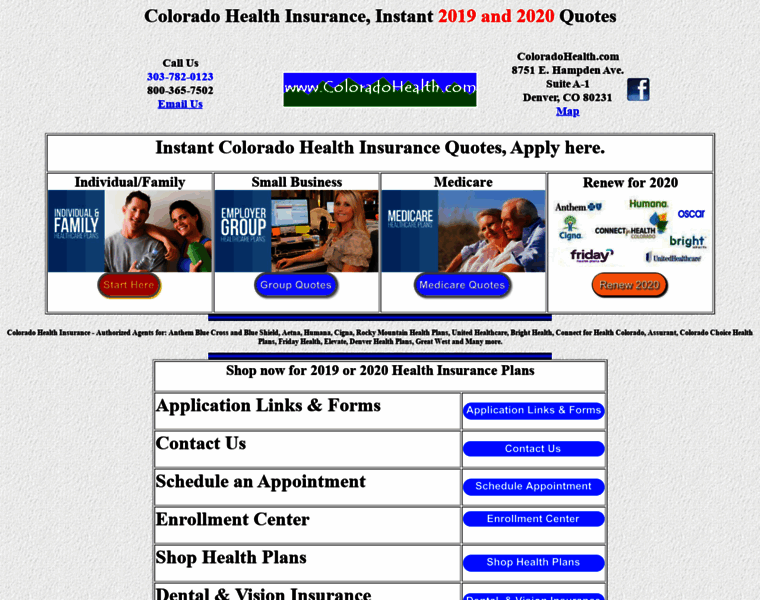 Coloradohealth.com thumbnail