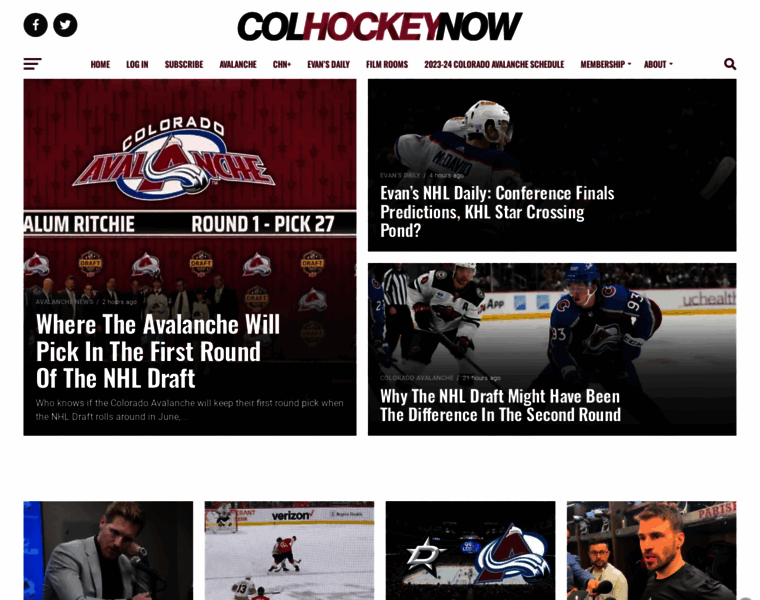 Coloradohockeynow.com thumbnail