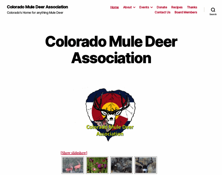 Coloradomuledeer.org thumbnail