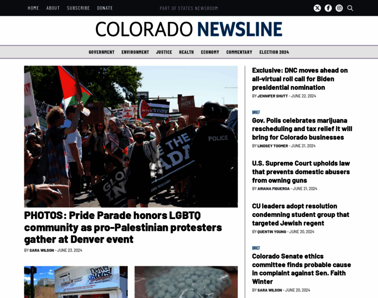 Coloradonewsline.com thumbnail