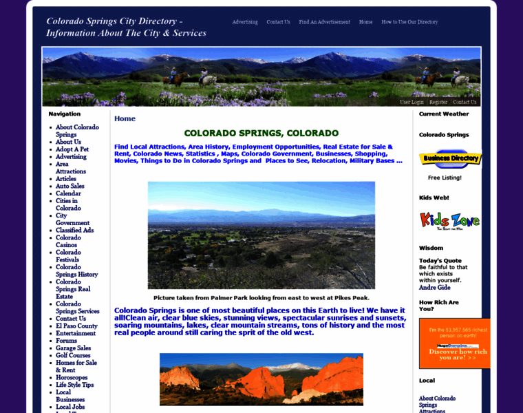 Coloradospringscitydirectory.com thumbnail