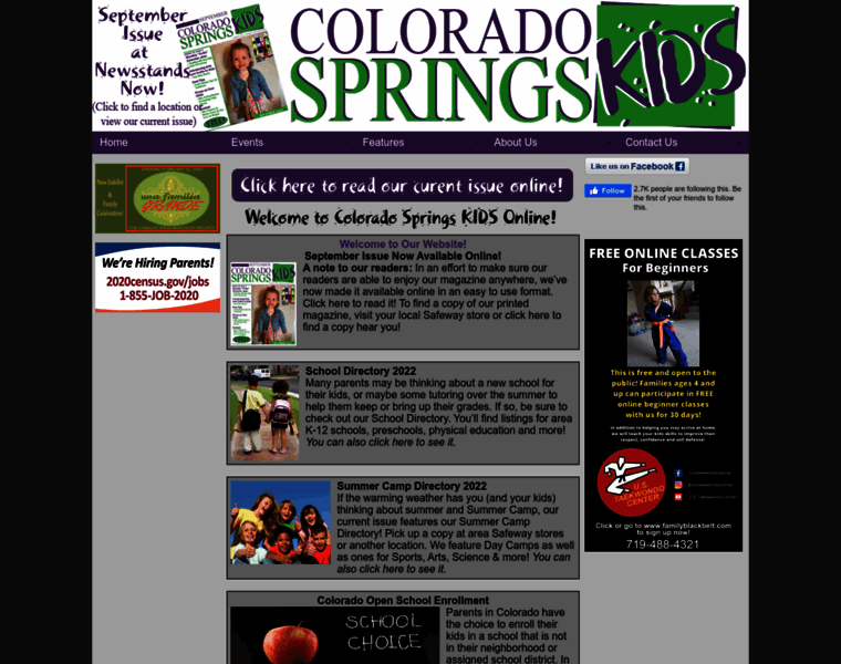 Coloradospringskids.com thumbnail