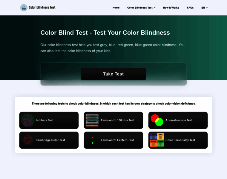 Colorblindnesstest.org thumbnail
