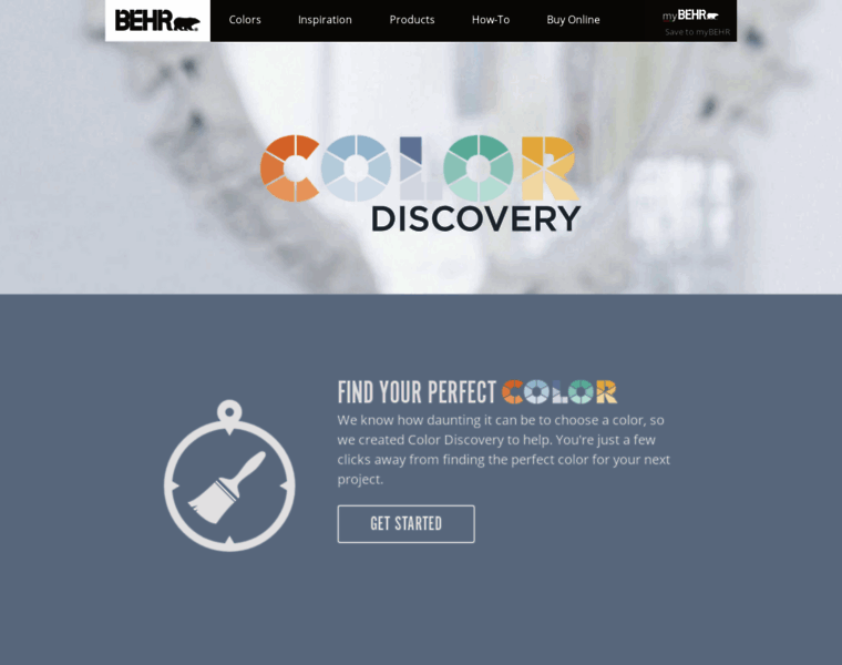 Colordiscovery.behr.com thumbnail