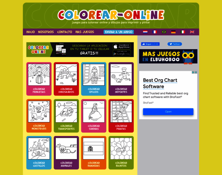 Colorear-online.com thumbnail