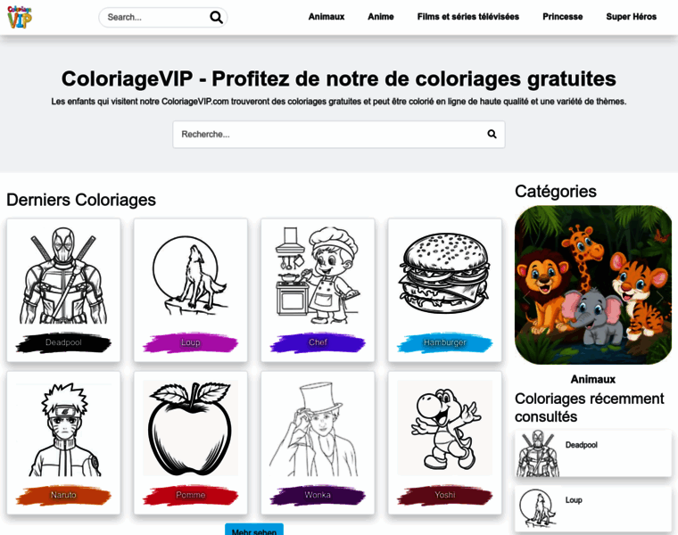 Coloriagevip.com thumbnail