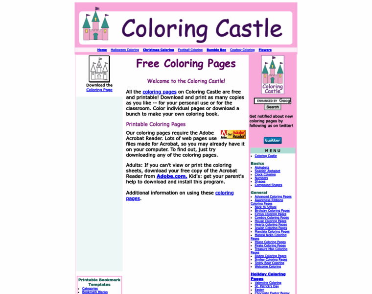 Coloringcastle.com thumbnail