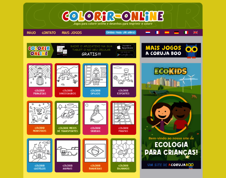 Colorir-online.com thumbnail