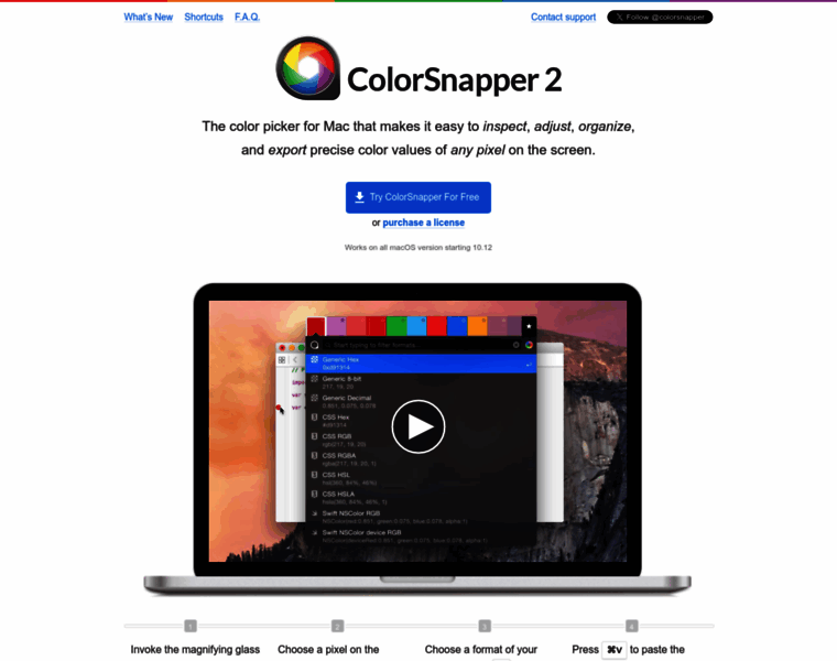 Colorsnapper.com thumbnail