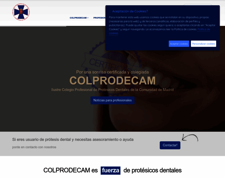 Colprodecam.org thumbnail