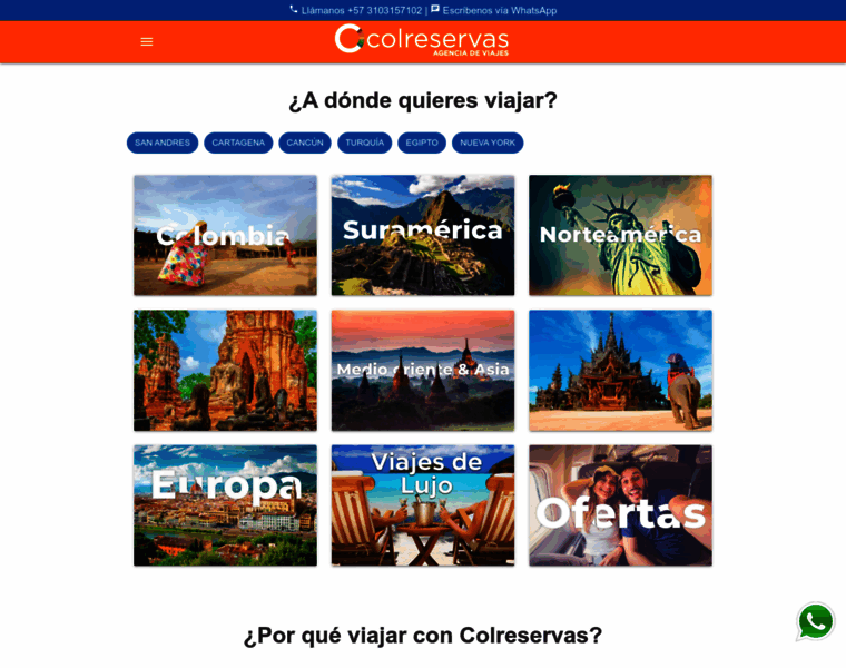 Colreservas.com thumbnail
