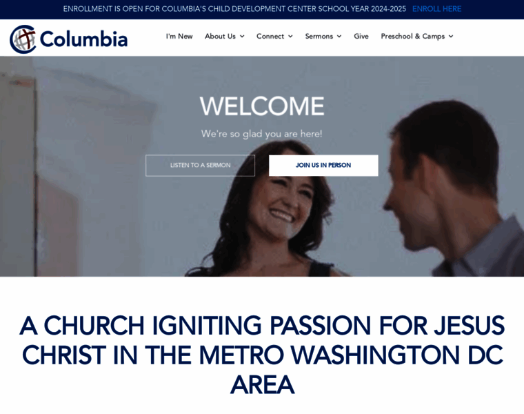 Columbiabaptist.org thumbnail