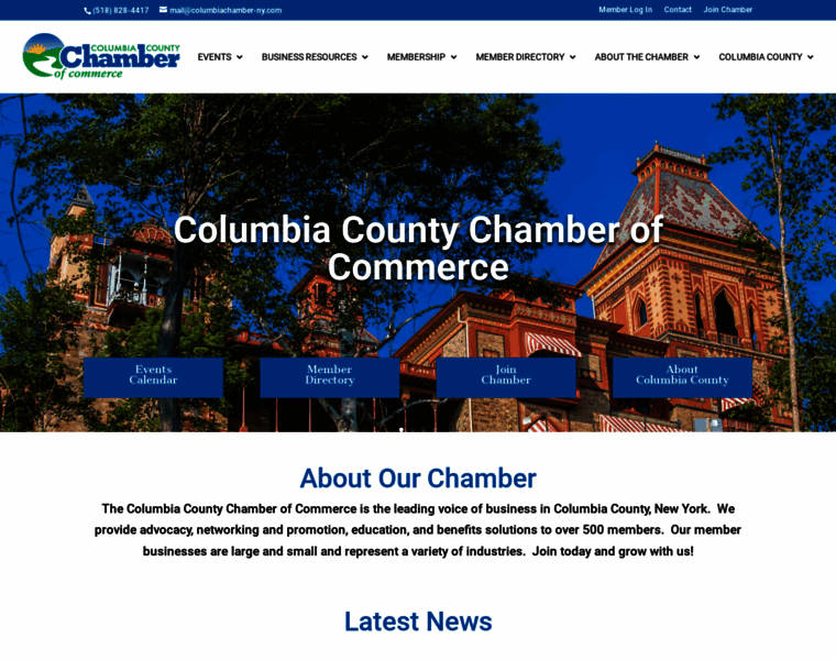Columbiachamber-ny.com thumbnail