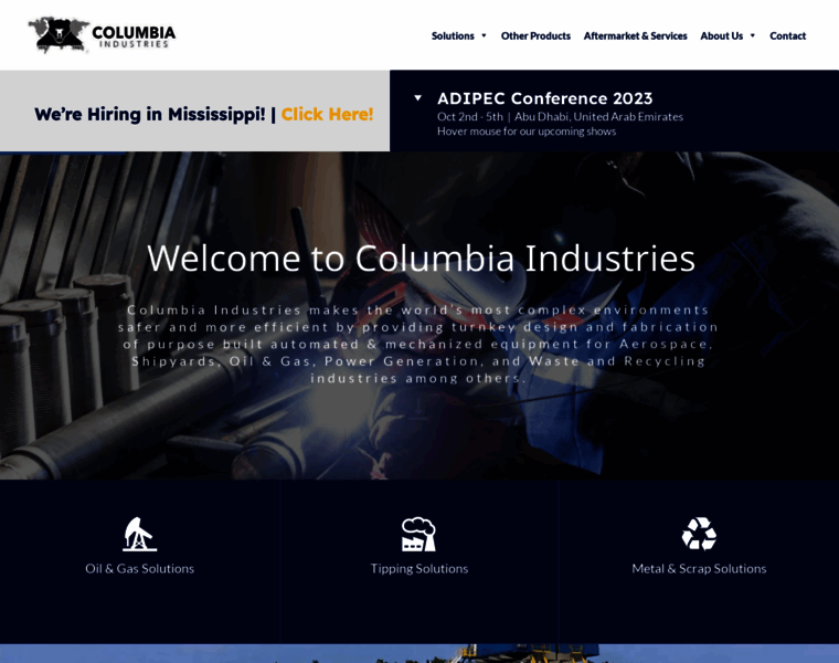 Columbiacorp.com thumbnail