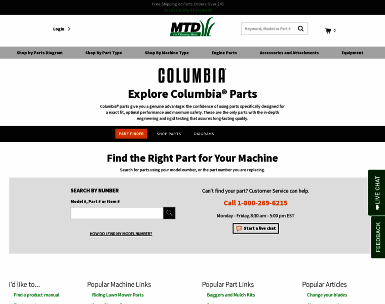 Columbiaequip.com thumbnail Columbiaequip.com thumbnail