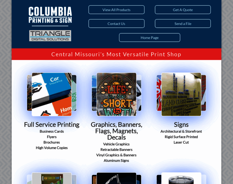 Columbiaprintingandsign.com thumbnail