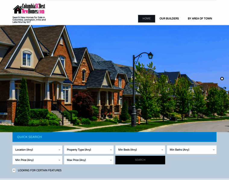 Columbiascbestnewhomes.com thumbnail
