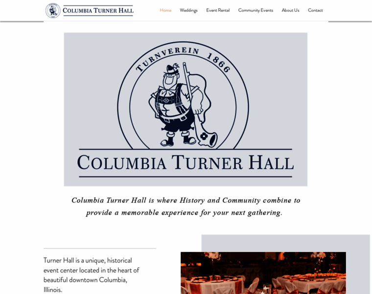 Columbiaturnerhall.com thumbnail