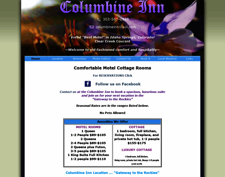 Columbineinn.net thumbnail