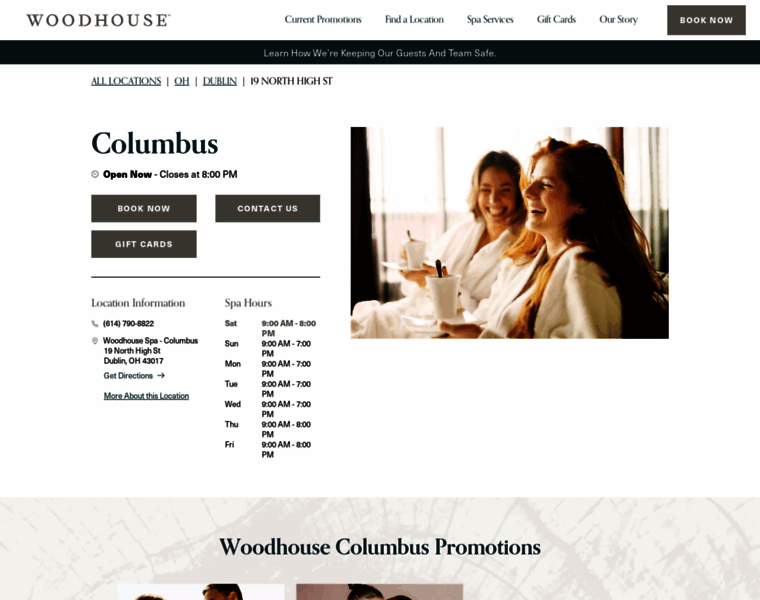 Columbus.woodhousespas.com thumbnail