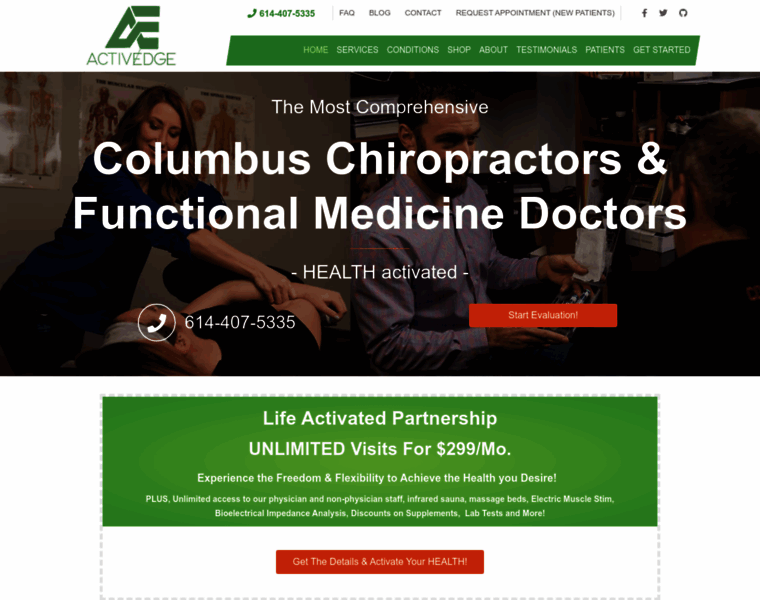 Columbuschiropractors.com thumbnail