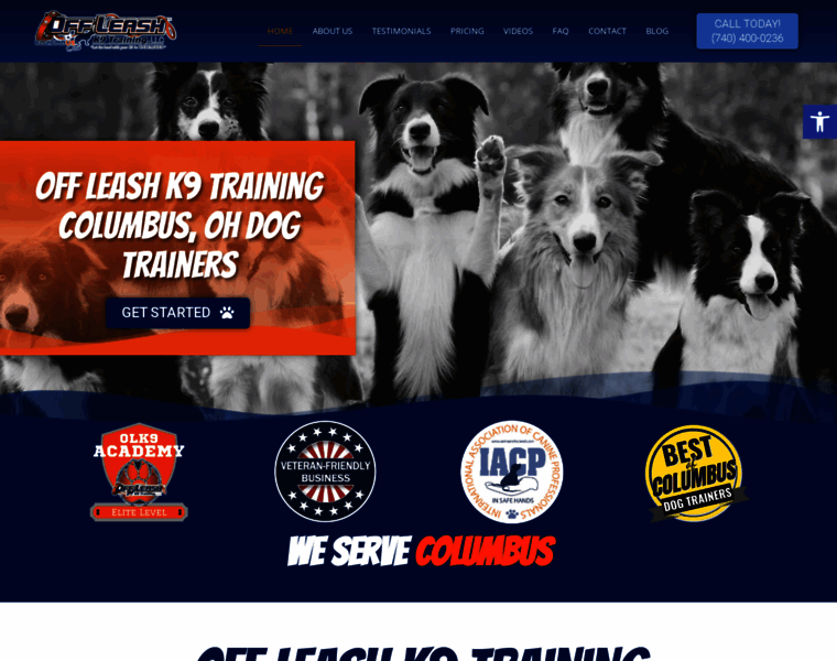 Columbusdogtrainers.com thumbnail