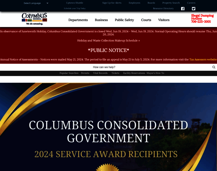 Columbusga.gov thumbnail