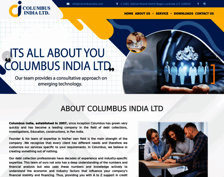 Columbusindia.com thumbnail