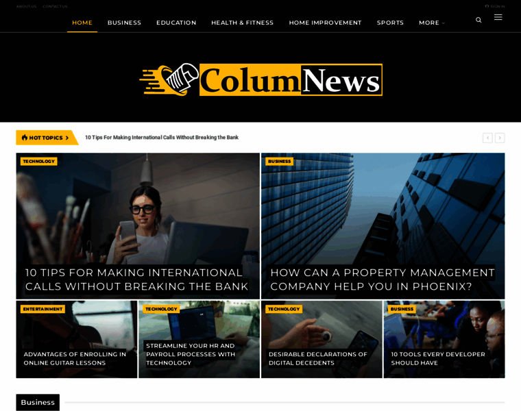 Columnews.com thumbnail