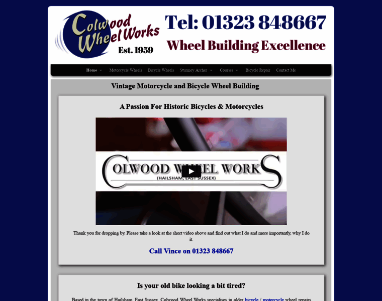 Colwoodwheelworks.co.uk thumbnail