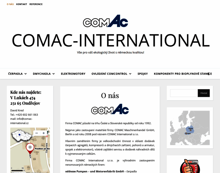 Comac-international.cz thumbnail