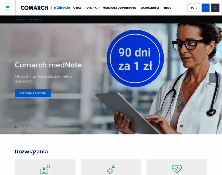 Comarch-healthcare.pl thumbnail