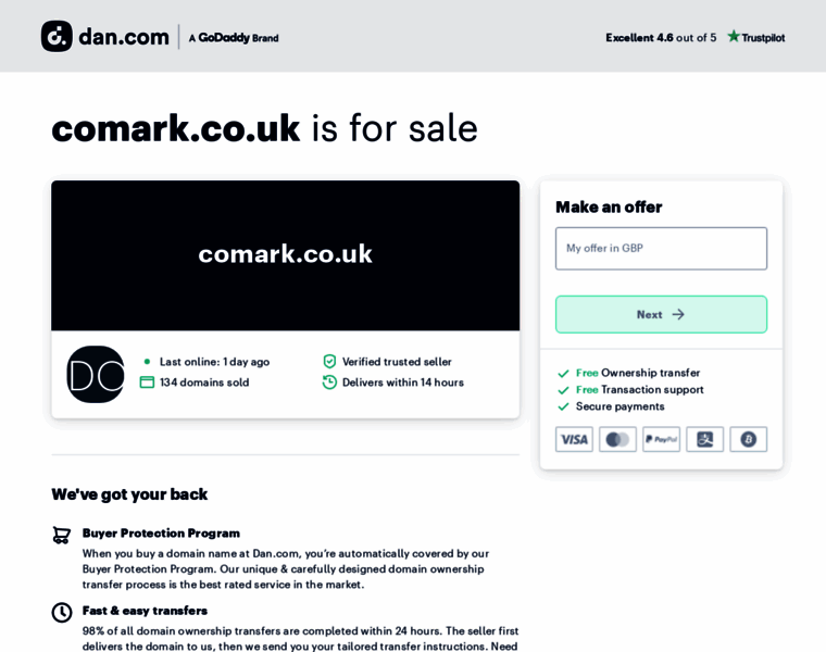 Comark.co.uk thumbnail