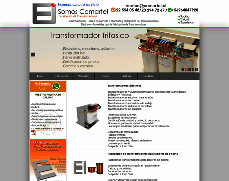 Comartel.cl thumbnail