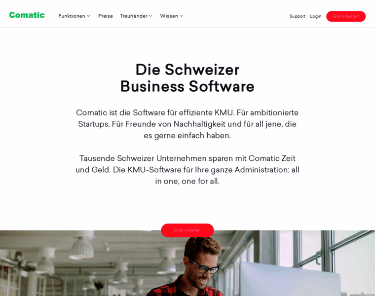 Comatic.ch thumbnail