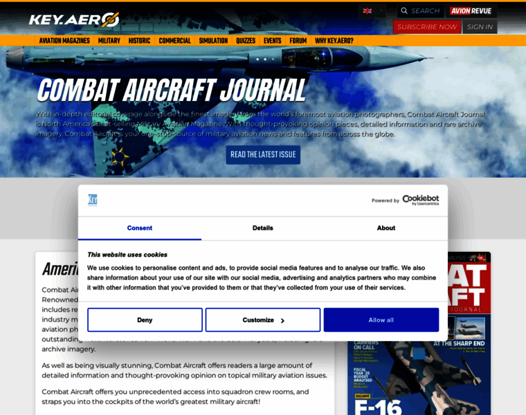 Combataircraft.net thumbnail