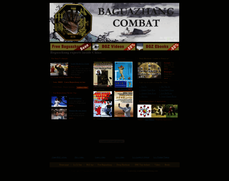 Combatbaguazhang.com thumbnail