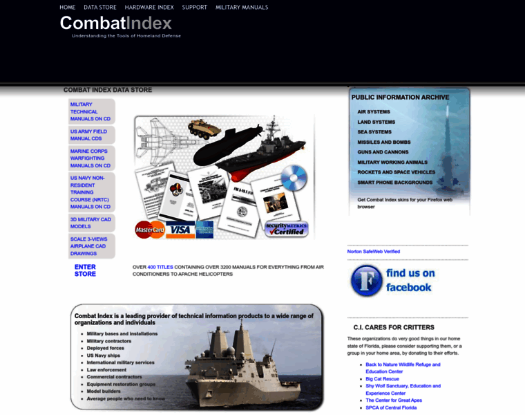 Combatindex.com thumbnail
